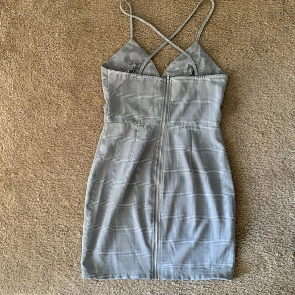 By the Way Kimmie Zipper Back Plaid Dress in Plaid Size Small - Picture 5 of 9